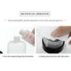 Manicure  Liquid 200mL Nail Polish Remover Pump Dispenser Container Clean Acetone  Empty Bottle