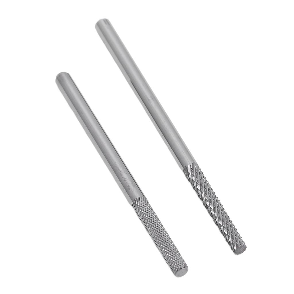 2pcs Nail Drill Bits Tungsten Steel Nail Grinding Heads Nail Drill Heads for Nail Technicians Nail