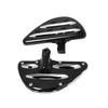 A16P-Rear Foot Pegs Passenger Floorboard For Motorcycle Footrest For Softail Heritage Touring Electra Glide Sportster Dyn