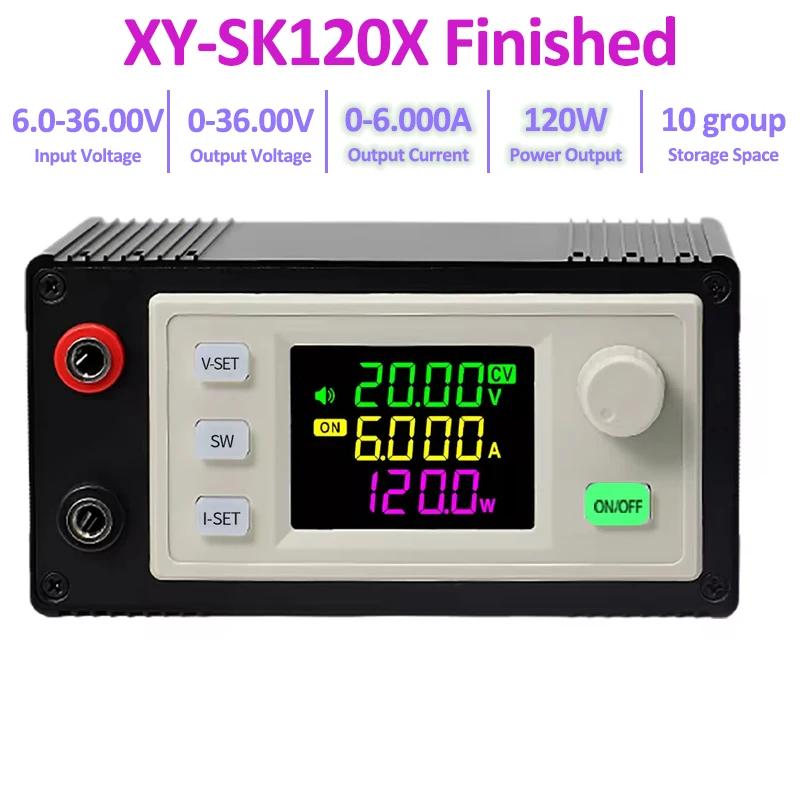 60W/120W CNC DC Buck Boost Converter Color Screen Adjustable Voltage Current Regulator Constant Power Step-Down Power Supply