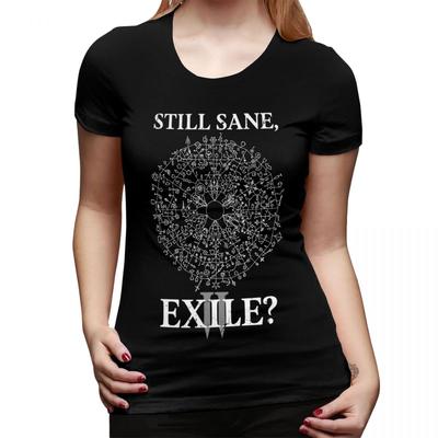 Path Of Exile 2 Still Sane Exile TShirt for Women Round Neck Streetwear T Shirts Womens Short Sleeve Summer Clothes Tops