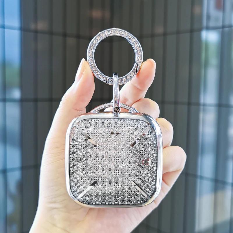Suitable For Changan Lumin Keycase Keycover Key Shell Keychain Sweet And Clear Sweet Square Key Creative Case Buckle