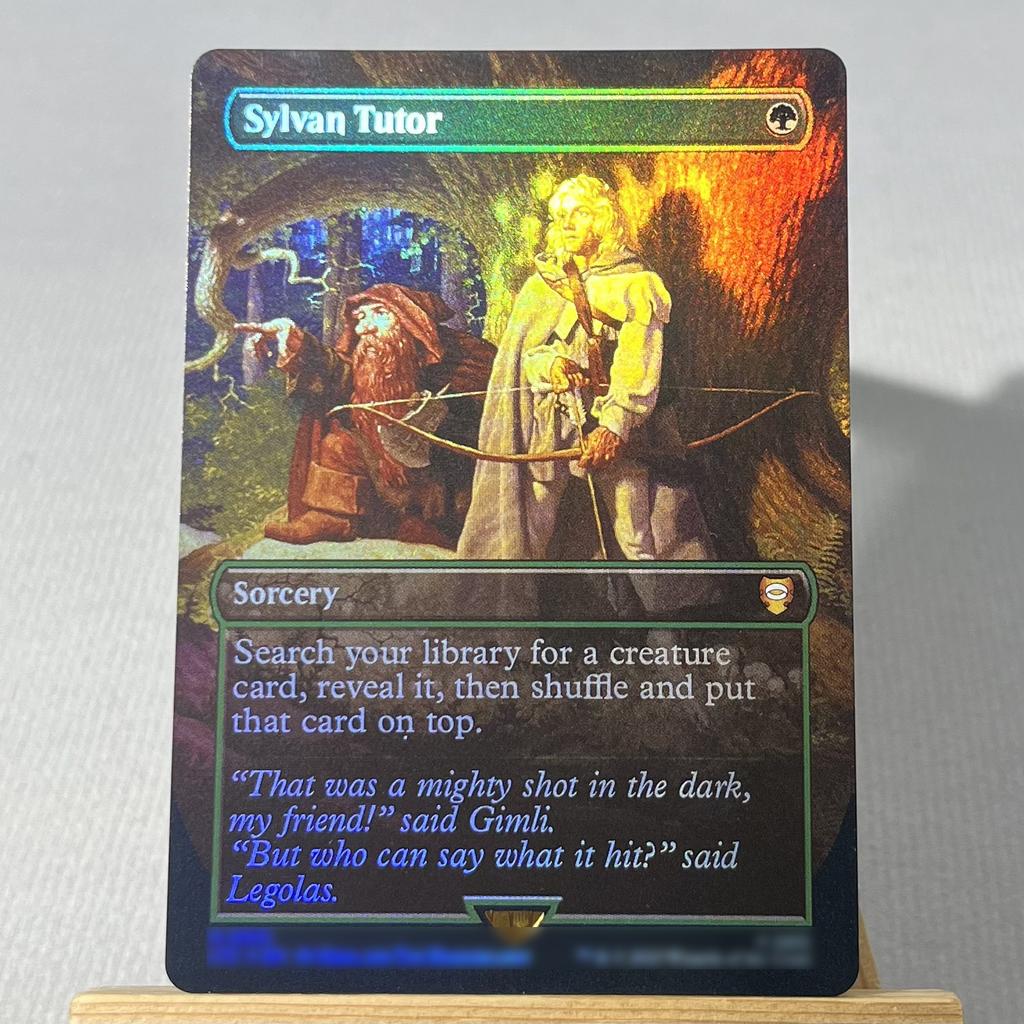 LTR LTC FOIL3--002 Tcg Proxy Magical Cards Cabal Coffers The Great Henge Ancient Tomb The One Ring Pact of Negation Gathering