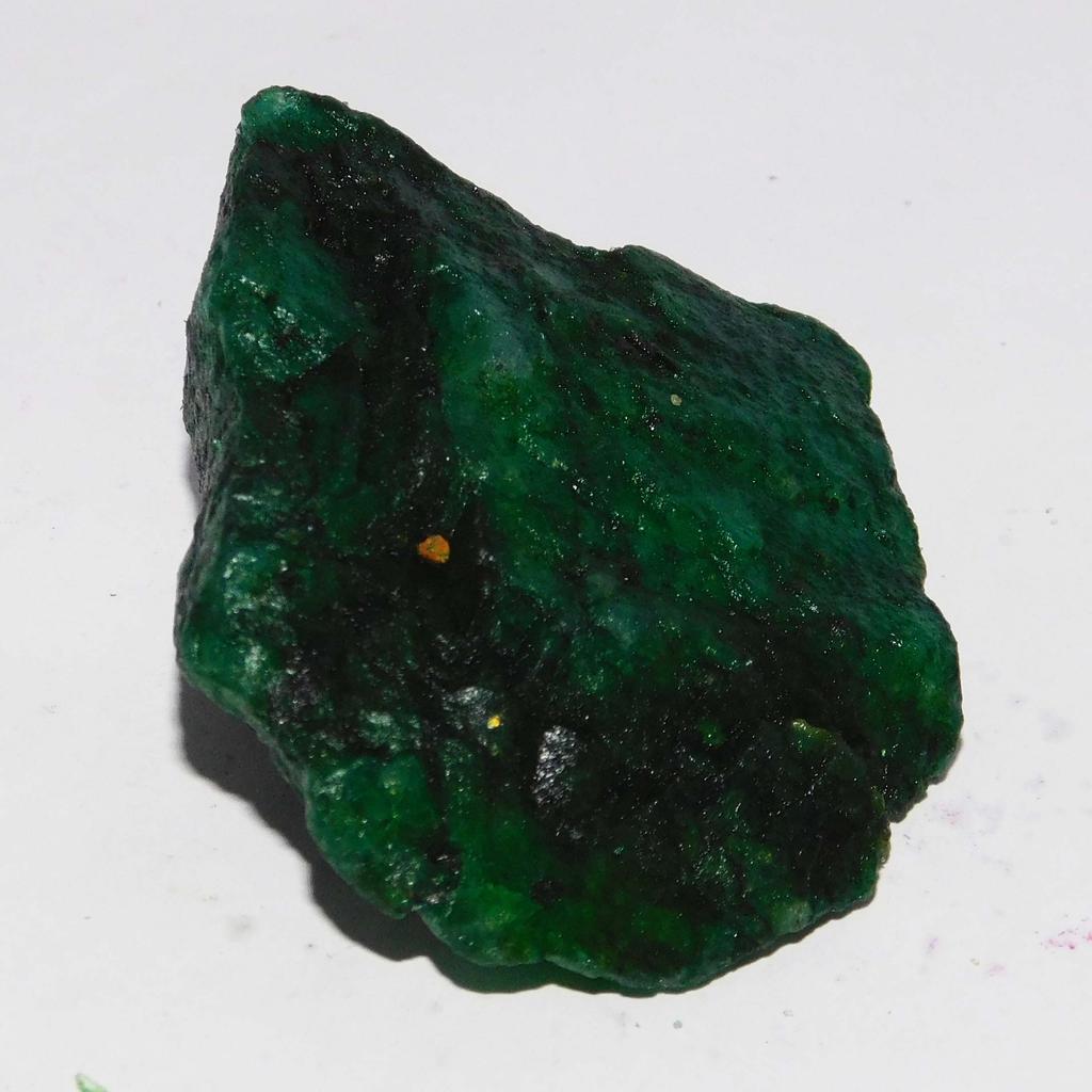 Natural Green Emerald 183ct Rough Certified Loose Gemstone