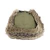 AVIREX Pilot Flight Cap for Men and with Brand Name Military Flight Olive and Khaki One Size Fits 14534200 Cap, Women, Earflaps, Cap, Fur, Green, All,