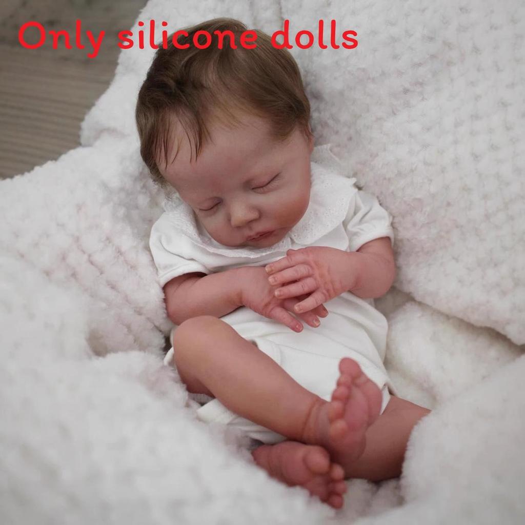 

Силиконовая кукла реборн 45 см ручной работы 3D кожа для коллекционеров и энтузиастов-любителей