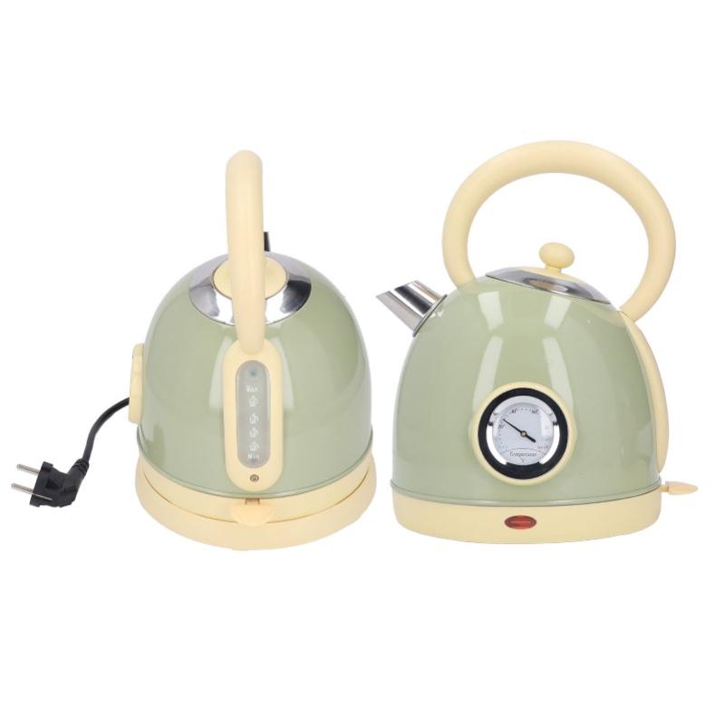 Sphere Electric Water Kettle With Thermometer Small Easy Handle Boiling Teakettle