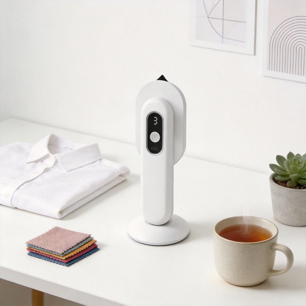 Portable Wireless Clothing Steamer With Ceramic Heating For Travel And Home Use
