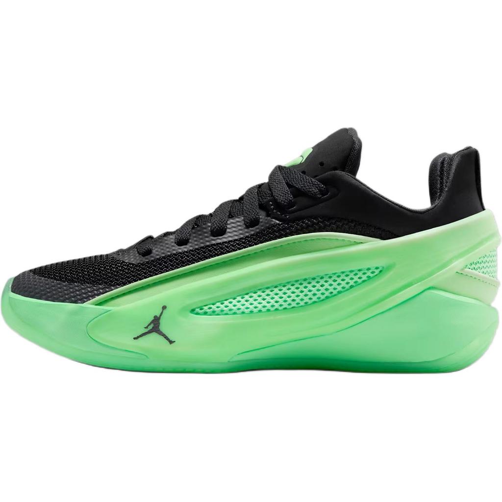 Jordan LUKA 5 Rebound And Breathable Low Top Children's Basketball Shoes Black Green Unisex IM5166-302