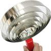 Stainless Steel Multi-Circle Comb & Sweat Scraper for Cows & Horses - Hair & Itch Relief Rake