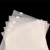 EVA Storage Bag Frosted White Storage Bag Transparent 10PCS