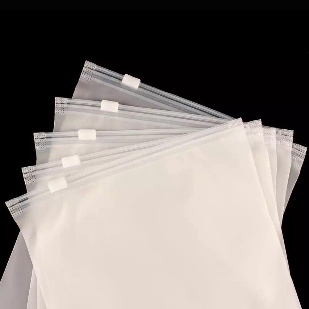 EVA Storage Bag Frosted White Storage Bag Transparent 10PCS