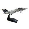 1/100 Scale USA F-14 Tomcat Fighter Alloy Model Diecast Military Missile Bomber
