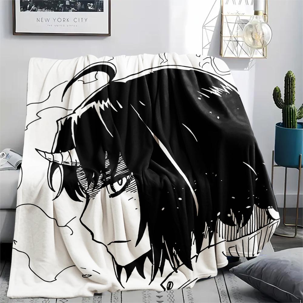 1PC Clevatess Print Flannel Blanket, High quality All Seasons, Home Decor, Warmth and Comfort, Perfect for Christmas Gifts