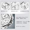 Olevs Octagonal Men's Watch Silver Waterproof Analog Quartz Stainless Steel Dress Watch with Large Dial