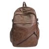 Business Men's PU Backpack Computer Backpack Student Large Capacity Schoolbag
