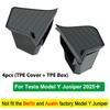 Trunk Organizer For Tesla Model Y Juniper Launch Refresh 2025 2026 Rear Trunk Storage Bins Side Box Organiser Trim Accessories