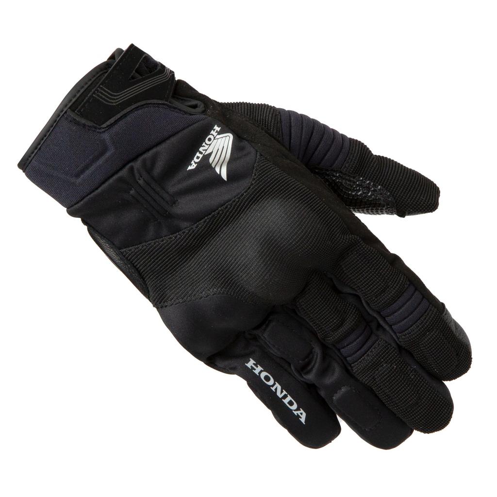 Honda Protect Winter Short Size Gloves, Black, LL, 0SYEJ-66A-KLL