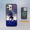 Jolie coque de téléphone Derby U-Uma Musume pour iPhone 17,16,15,14,13,12,11 Plus,Pro Max Housse de chargement sans fil magnétique