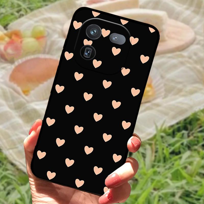 For Vivo IQOO 12 Pro Case Soft Marble Black Silicone Phone Back Cover For Vivo IQOO 12 Pro Case Cover IQOO12 Pro Coque Funda