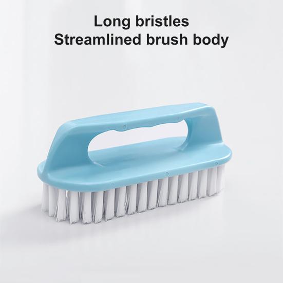 Čistiaca kefa Mäkké dlhé štetiny Ergonomická rukoväť Plastová Kefa na čistenie oblečenia, tenisiek, podláh Kefa na čistenie špár a drážok pre domácnosť