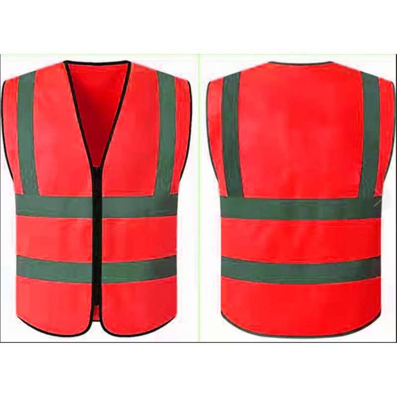 OLOMM High-Visibility Reflective Safety Vest One Size
