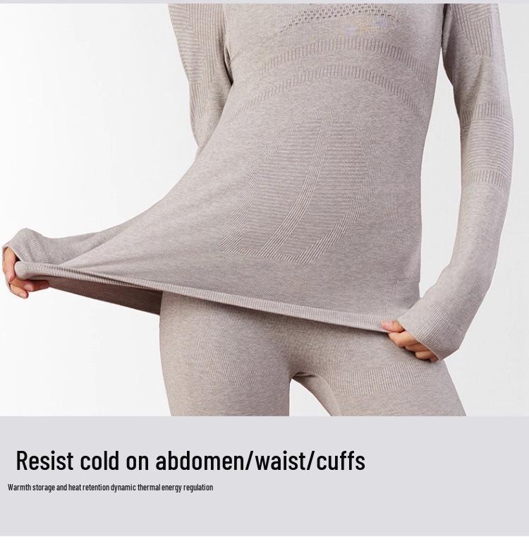 Men's & Women's Quick-Dry Thermal Base Layer Set: Antibacterial, Sweat-Wicking, Heat-Retaining for Autumn/Winter Outdoor Sports & Running