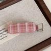 Fashion Acetate Checkered Hair Side Clips Broken Hair Bangs Clips Women Girls Sweet Cute Side Clips Elegant Duckbill Clip