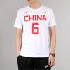 Nike Dri-Fit Short Sleeve Sports Casual Round Neck T-Shirt Men Tops White Bq3757-101