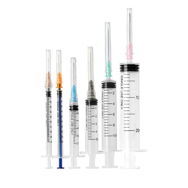Sterile Disposable Syringe 1/2/5ml for Medicine Preparing, Feeding, Dispensing, Ink Filling, and Flushing