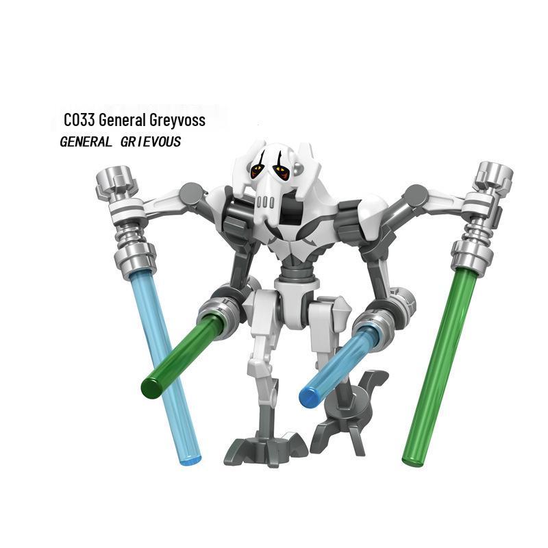 Star Wars Minifigure Star Series: Educational Building Block Toy for Kids