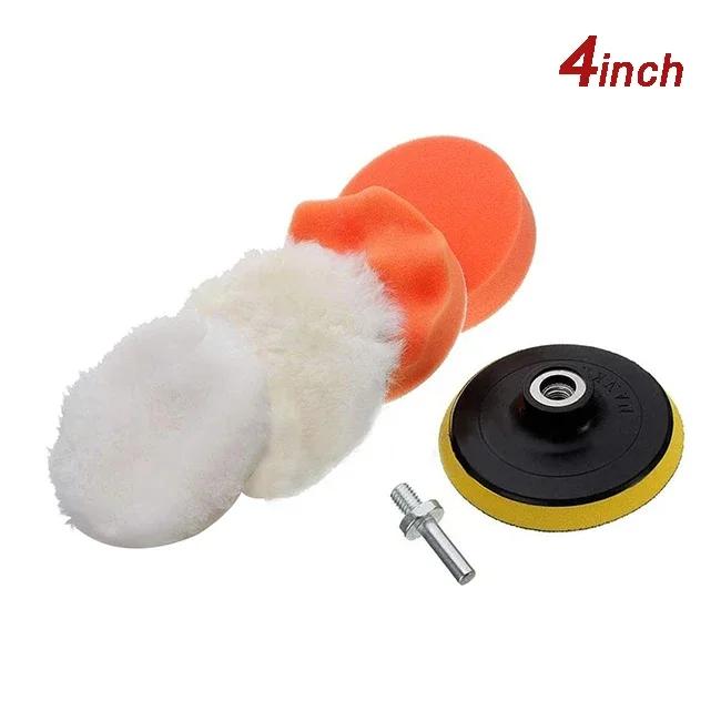 Universal-Auto-Polierpad 3/4 Zoll für M10/M14, weiche Wollmaschine, Wachspolierscheibe, Reinigungszubehör für die Karosserie