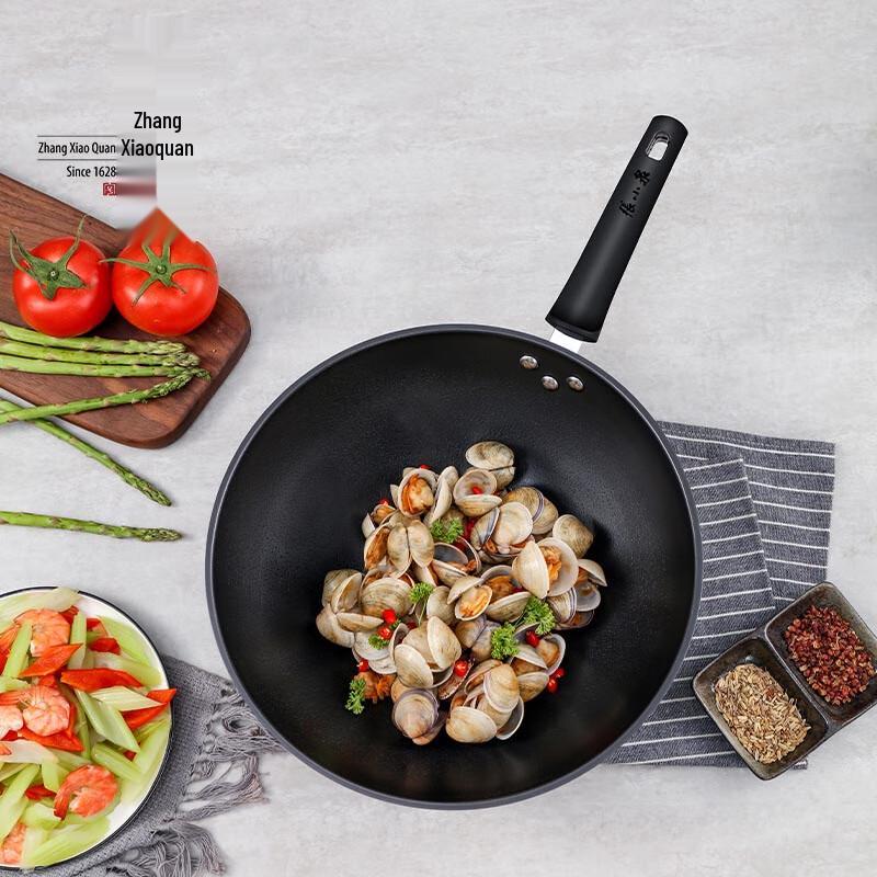 Zhang Xiaoquan Feineisen Schneeflockenmuster Kochgeschirr-Set