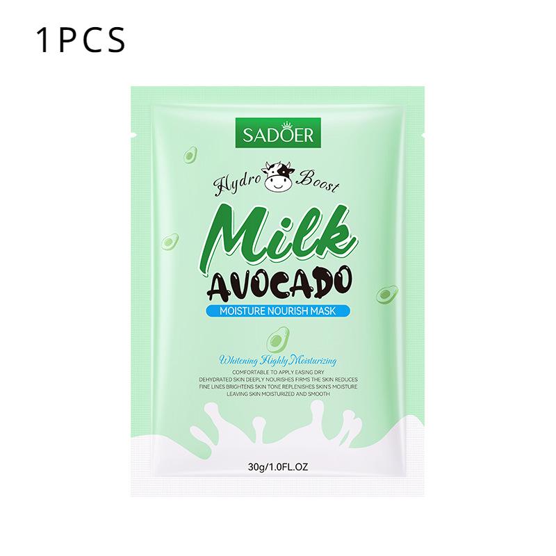 SADOER Milk Avocado Moisturising Mask Hydrating Mask