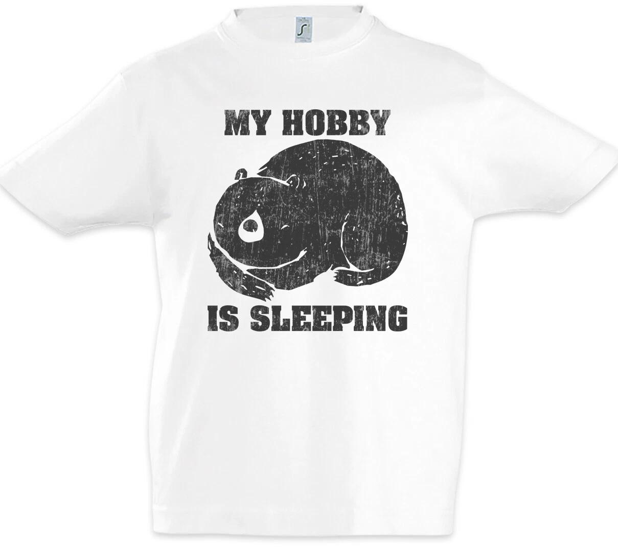 My Hobby Is Sleeping Kids Boys kids boys T-Shirt Bear Sleeping Sleep Always Tired 110