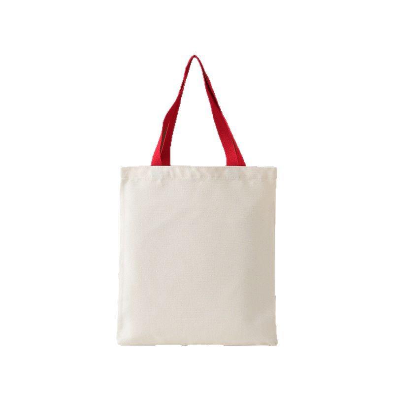 Custom Logo Eco-friendly Canvas Shoulder Bag for Students