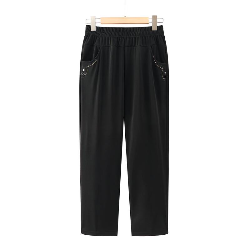 YUZHAOLIN Women s Spring Summer Casual Straight Leg Pants 2XL