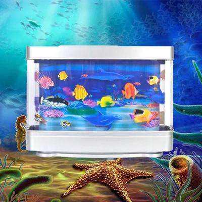 With Switch Artificial Fish Tank Lamp Waterproof Aquarium Decorative Night Light  Bedroom