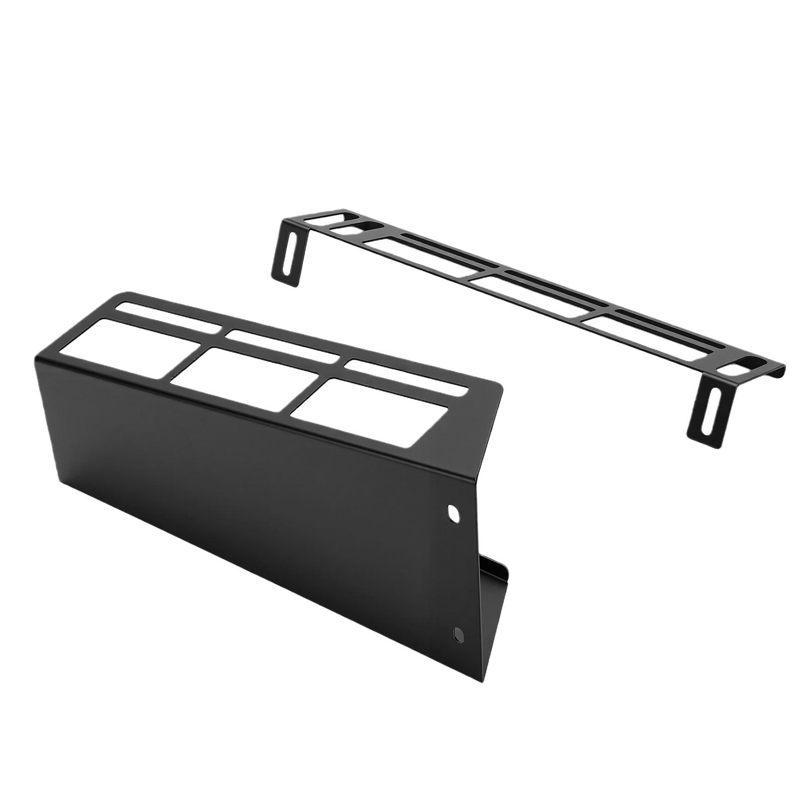 

Монтажная пластина Подходит для ящика для инструментов Packout Высокопрочный металлический органайзер Кронштейн для хранения для гаража