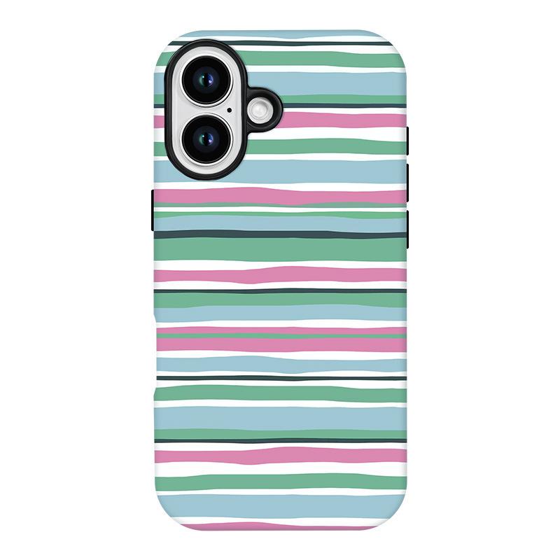 Stripe Compatible Apple 17 Phone Case, IPhone 16 Film 2-in-1 15 Anti Drop Film Phone Case, 13