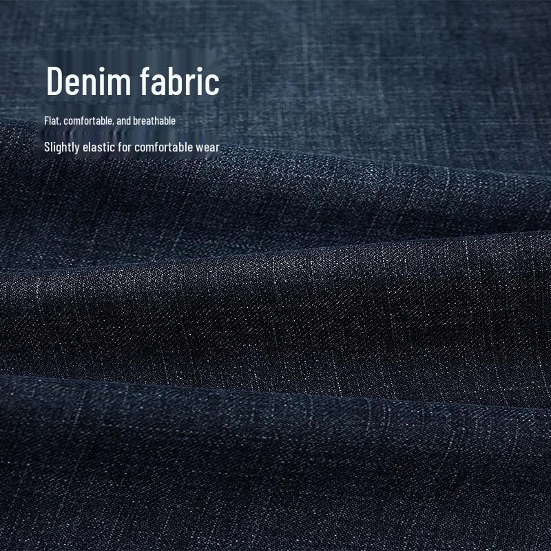 HLA Men's Straight-Leg Embroidered Denim Jeans