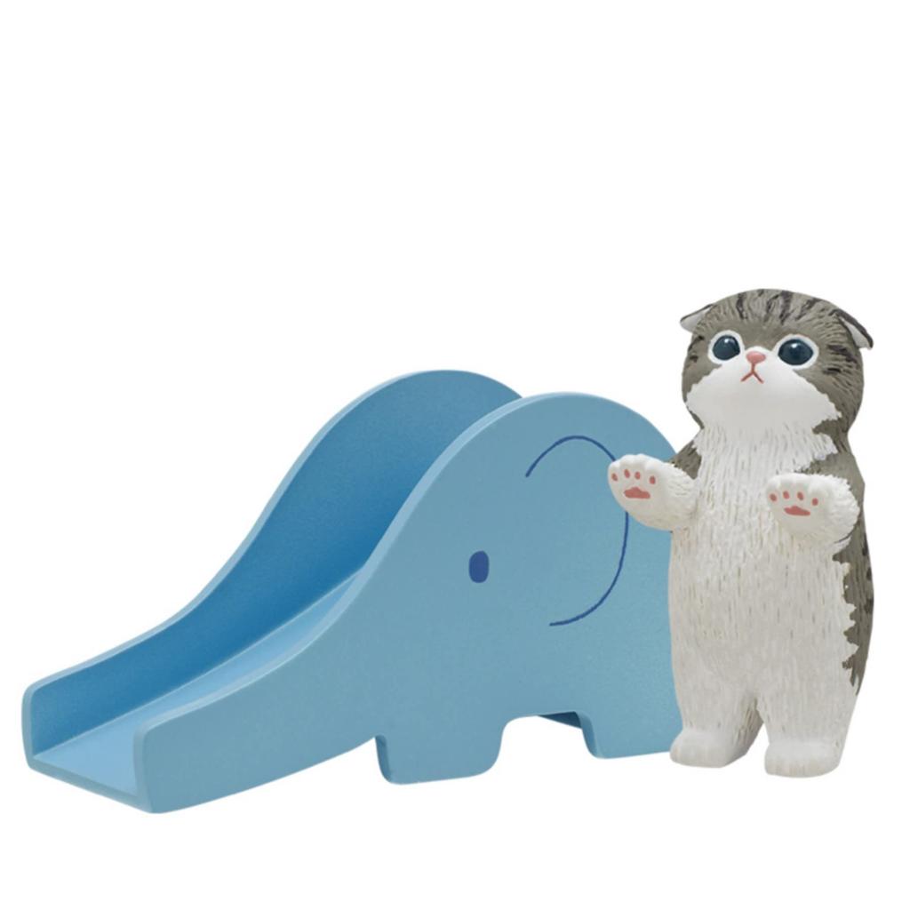 Mofusand Slide Katze von 4 Typen Gacha Gacha Kapselspielzeug [Set] (Vollständig Abgeschlossen)]