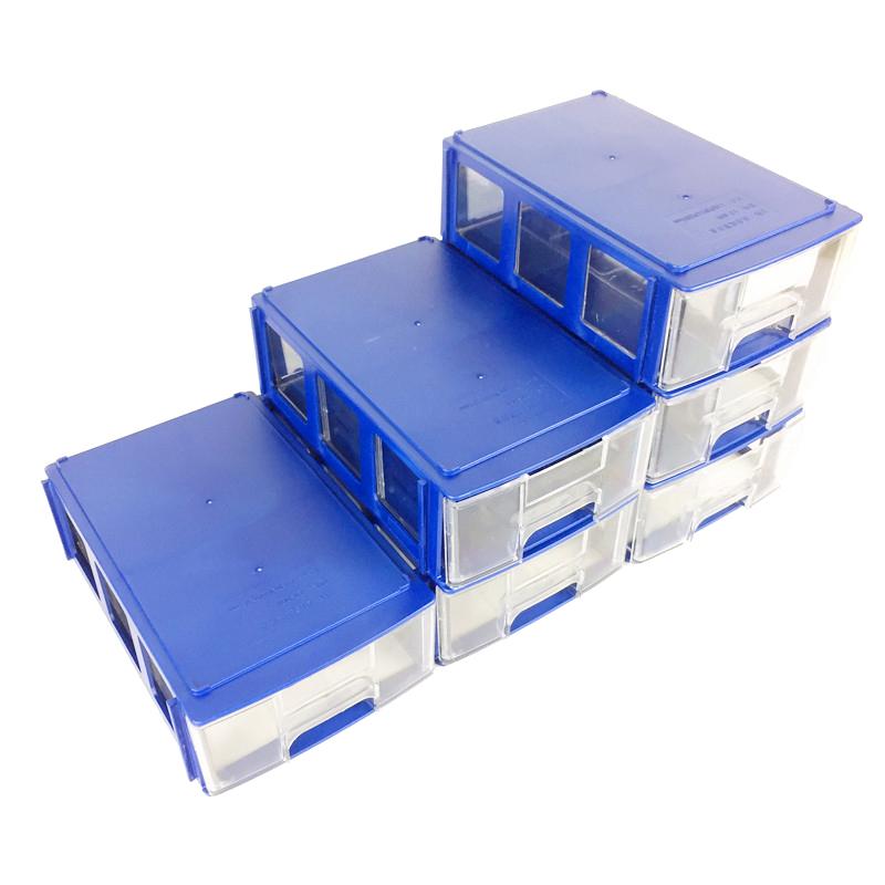 Stackable Plastic Storage Boxes Component Screws Tool Container Screws Tools Packaging Storage Bins Hardware Parts Box
