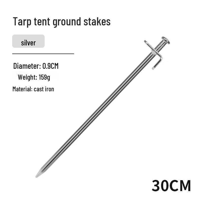 Heavy-Duty Outdoor Camping Tent Ground Stakes