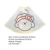 Pet Cloak Cartoon Pattern Waterproof Frosted Surface Clothes Dog Haircut Jacket Facial