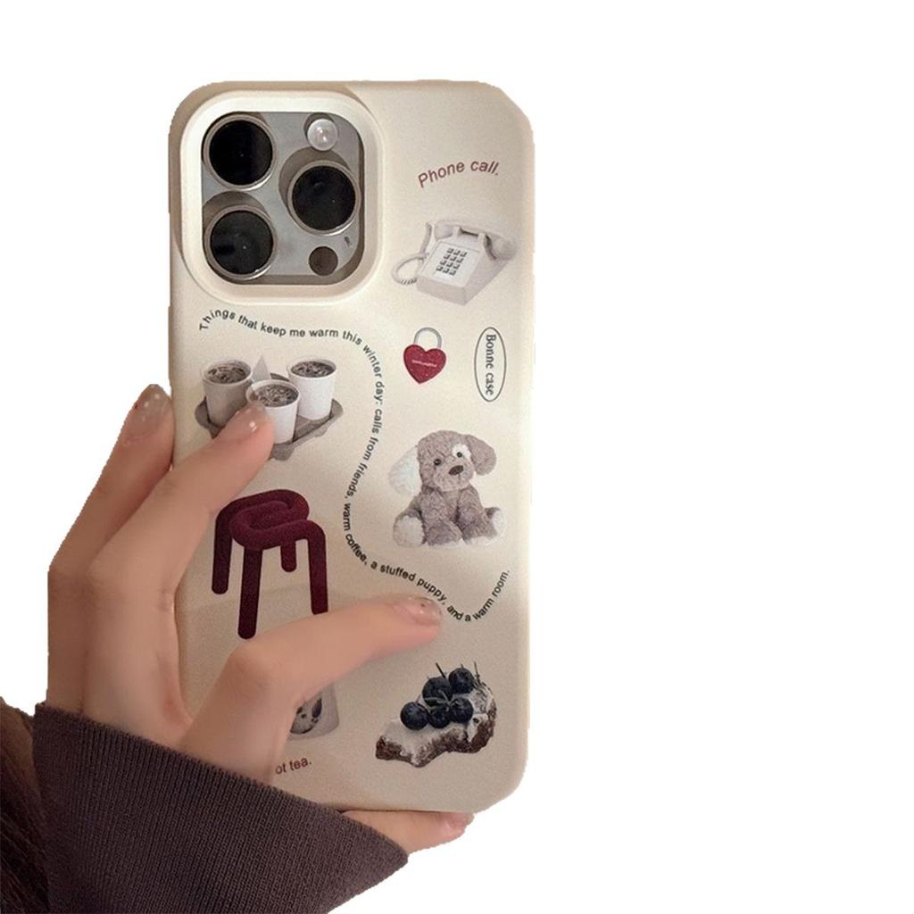 New Glutinous Rice Jelly Mobile Phone Case, Frosted Shell, Cute E-commerce Mobile Phone Case, Light Luxury and High-end Personality