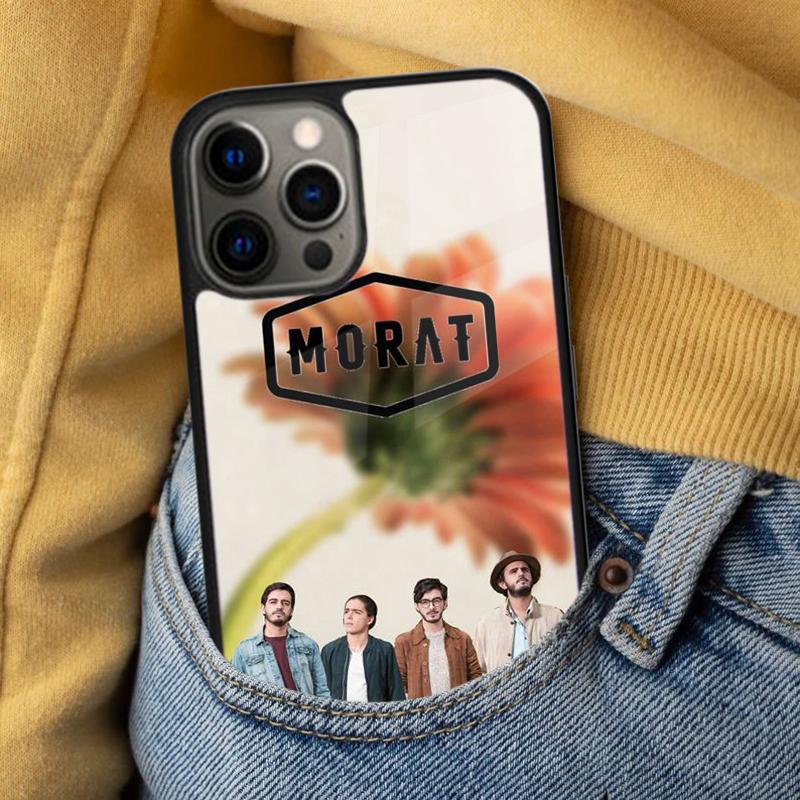 Morat Band Soft Phone Case for iPhone 17 Air 16e Pro max 15 Pro 13 14 Plus 11 12 MagSafe Magnetic Coque
