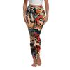 Halloween Women's Leggings Day of the Dead Skull Head Digital Printed Pants Sports Yoga Leggings Women