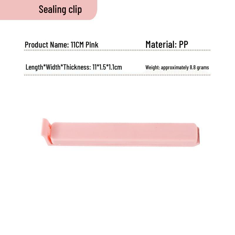 Plastic Food and Snack Bag Sealing Clips for Tea and Seasonings