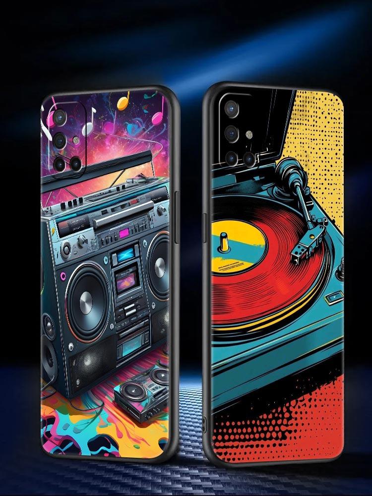 Retro Recording Device Phone Case For Oneplus 13R 13 12R 11 10T 10R Nord N100 N200 N10 10 9 9R 9RT CE 3 2 Z Pro Soft TPU Cover